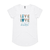 *New* Live Love Huskies Women's Crew Neck T-shirt
